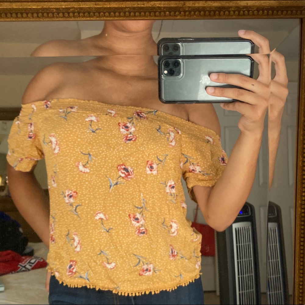 Off the shoulder top